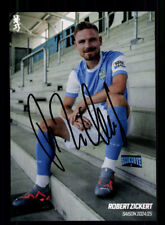 Robert Zickert Autogrammkarte Chemnitzer FC 2024-25 Original Signiert