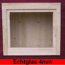 Gartenhausfenster 70x60cm mit