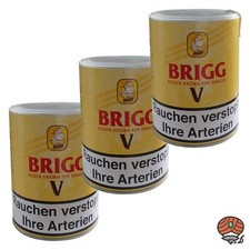 Brigg V (Vanilla) Dose 3x 155g - Golden Virginia Pfeifentabak