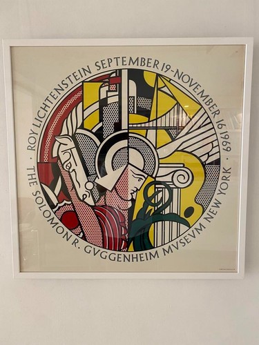 Lichtenstein siebdruck für - siebdruck, ny