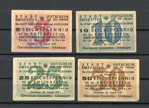 Emsdetten scheine notgeld - emsdetten, 4