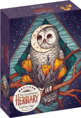 Illustrated herbiary puzzle - illustrated,