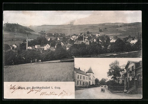 Burkhardtsdorf erzg - ak,