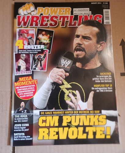 Power wrestling magazin august - wrestling,