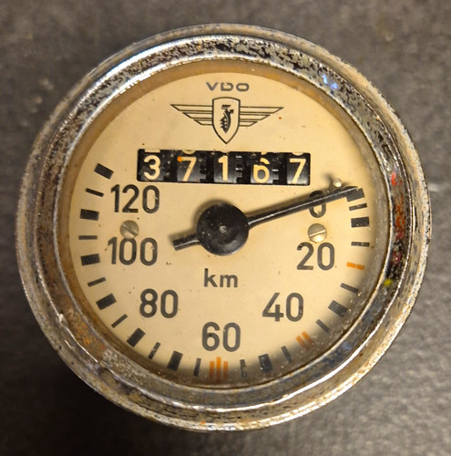 Vintage tachometer von vdo - vintage,