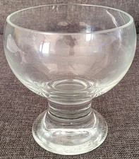 Glasschale mit Fuß - Glasschale - Höhe ca. 14,5 cm - Gewicht ca. 871 g