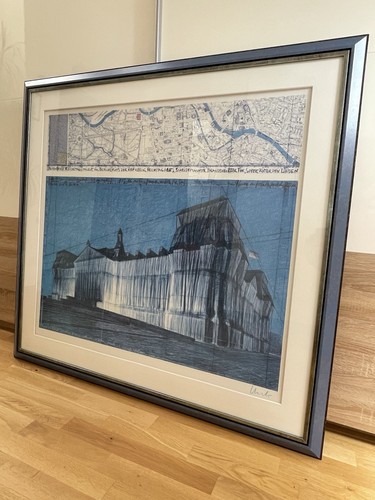 Christo wrapped reichstag - christo;,