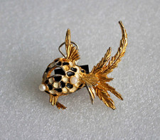 Vintage Brosche abstrakter