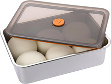 Pizzaballenbox Aus Edelstahl