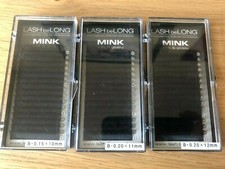Wimpern Extensions *LASH be LONG* MINK soft&glossy B-0.15x10mm+0.20x11mm+12mm