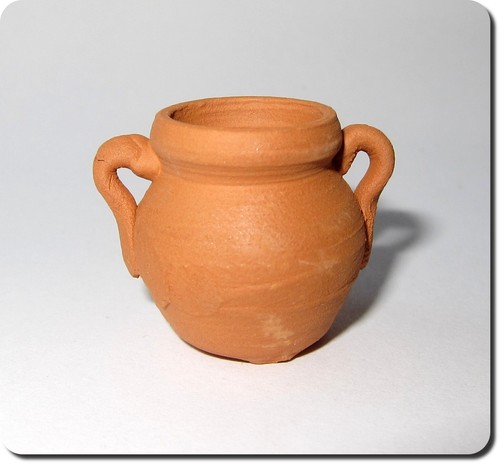 Miniatur krug tonkrug vase - krug,, tonkrug,