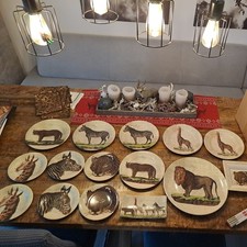 GIEN France 6 Teller22dm Serie KENYA 6Teller17dm 1Platte30dm 1Platte17x17 