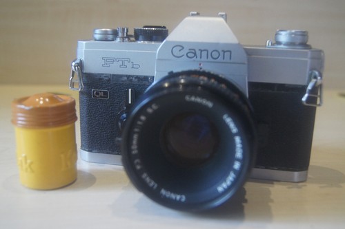 Canon ftb vintage slr film - slr,