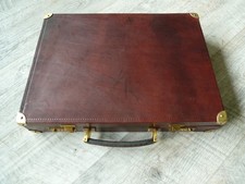 Echtleder Leder Aktenkoffer