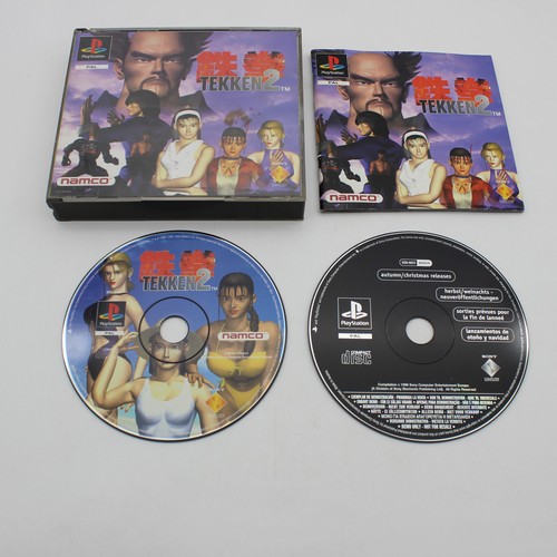 Ps1 spiel tekken big box - spiel,