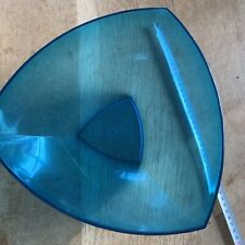 Tupperware Eleganzia Dreieckig 4 Liter Groß Schüssel Behältnis Türkis Servieren