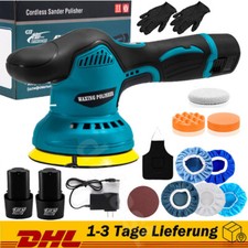 8 Gänge Akku Poliermaschine