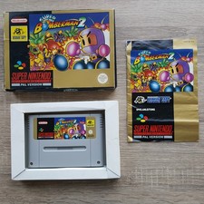 SNES Super Bomberman 2 in OVP Anleitung Super Nintendo PAL Spiel Boxed NOE