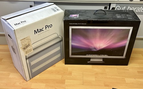 Macpro mit apple - cinema, hd