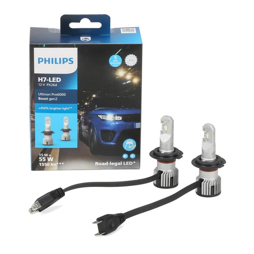 Philips ultinon pro6000 - 2x,
