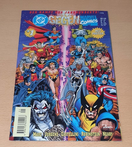 Gegen marvel 1 komplett - dc,