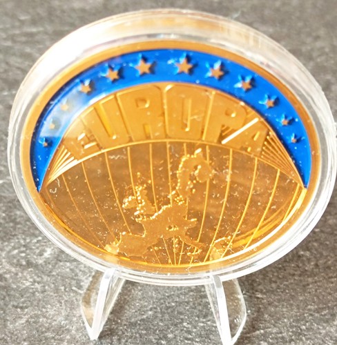Farbmedaille ecu europa 1997 - farbmedaille,