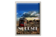 mrdeco Metall Schild 30x40cm