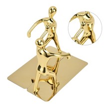 GE Edelstahl Man Buchstützen