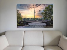 Leinwandbild: Blick auf die