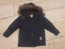 Steiff Winterjacke 98 Blau Daunen