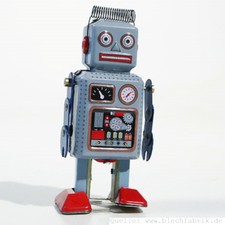 Blechspielzeug - Touly der Werkzeugroboter - Sammlerstück - zum Aufziehen Neu OV