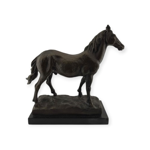 Bronze pferd nach barye - pferd,