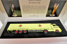 Wiking HO  - MB Actros Planen-SZ Warsteiner Feiner Zug- aus Sammlung- mit OVP