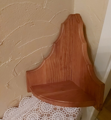 Holz wandregal vintage - holz,