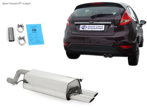 Fox sportauspuff ford fiesta - sportauspuff,