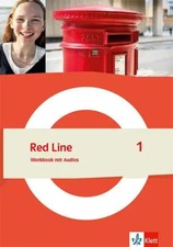 Red Line 1.Workbook mit Audios Klasse 5 | Bundle | Red Line. Ausgabe ab 2022