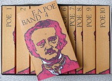 Edgar Allen Poe Roman Sammlung komplettes Werk Liebhaber Schuber Box
