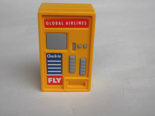 Playmobil gelber ticketautomat - gelber,