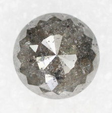 2.21 CT Natürlich Lose Grau Farbe Rund Rose Schnitt Schöne Verlobung Diamant