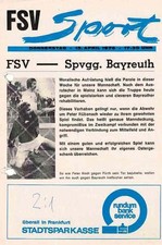 Fussball-Programmheft  75/76