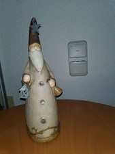Weihnachtswichtel/Weihnachtsmann aus Keramik; ca. 25 cm hoch