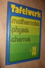 Tafelwerk 11./12. Klasse, Abi