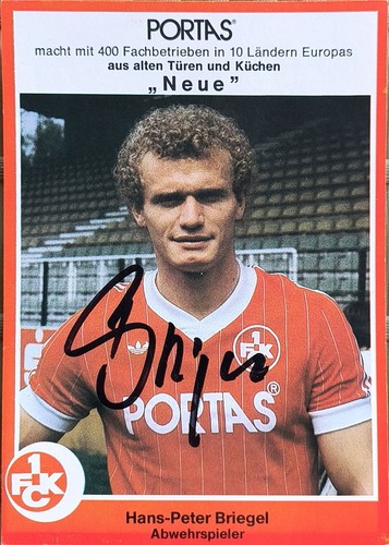 Hans peter briegel signierte - hans-peter,