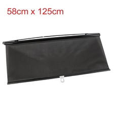 Versenkbare Auto Fenster Sonnenblende Visor Windschutzscheibe Rollo 58cmx125cm