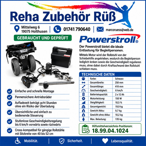 Drive powerstroll brems - powerstroll, brems-