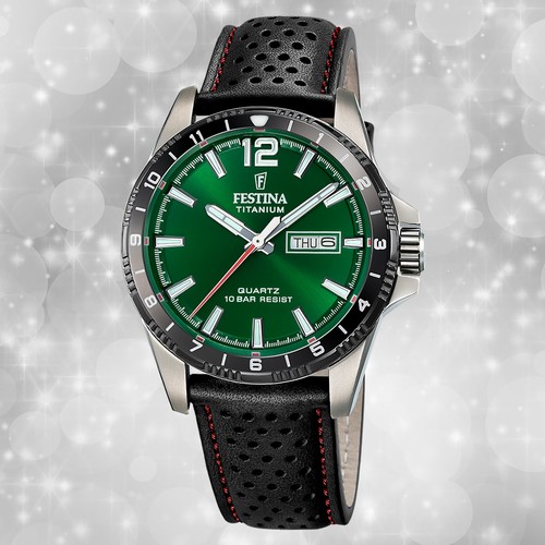 Festina herrenuhr titanium - herrenuhr,