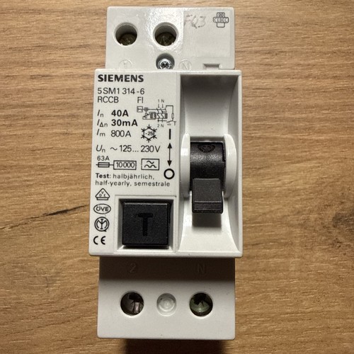 Siemens 5sm1314 40a 30ma - 40a,