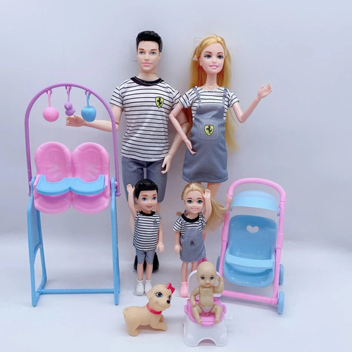 Barbie happy family schwangere - happy,