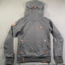 NAKETANO Men's Grey Hoodie