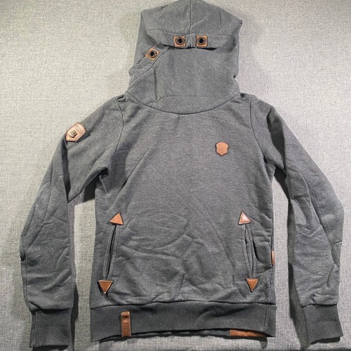 Naketano men grey hoodie - grey,